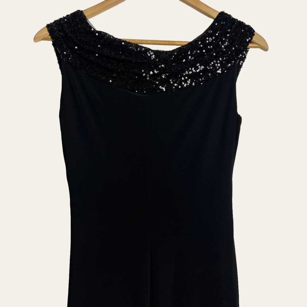 Lauren Ralph Lauren Black Sequin Embellished Surp… - image 6