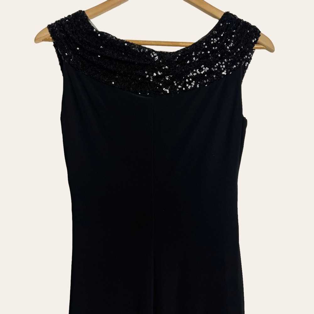 Lauren Ralph Lauren Black Sequin Embellished Surp… - image 8