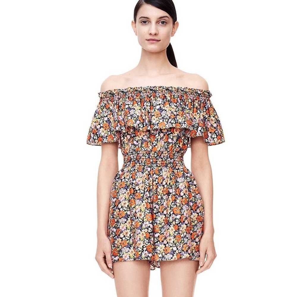 Rebecca Taylor Off Shoulder Moonlight Romper Size… - image 4