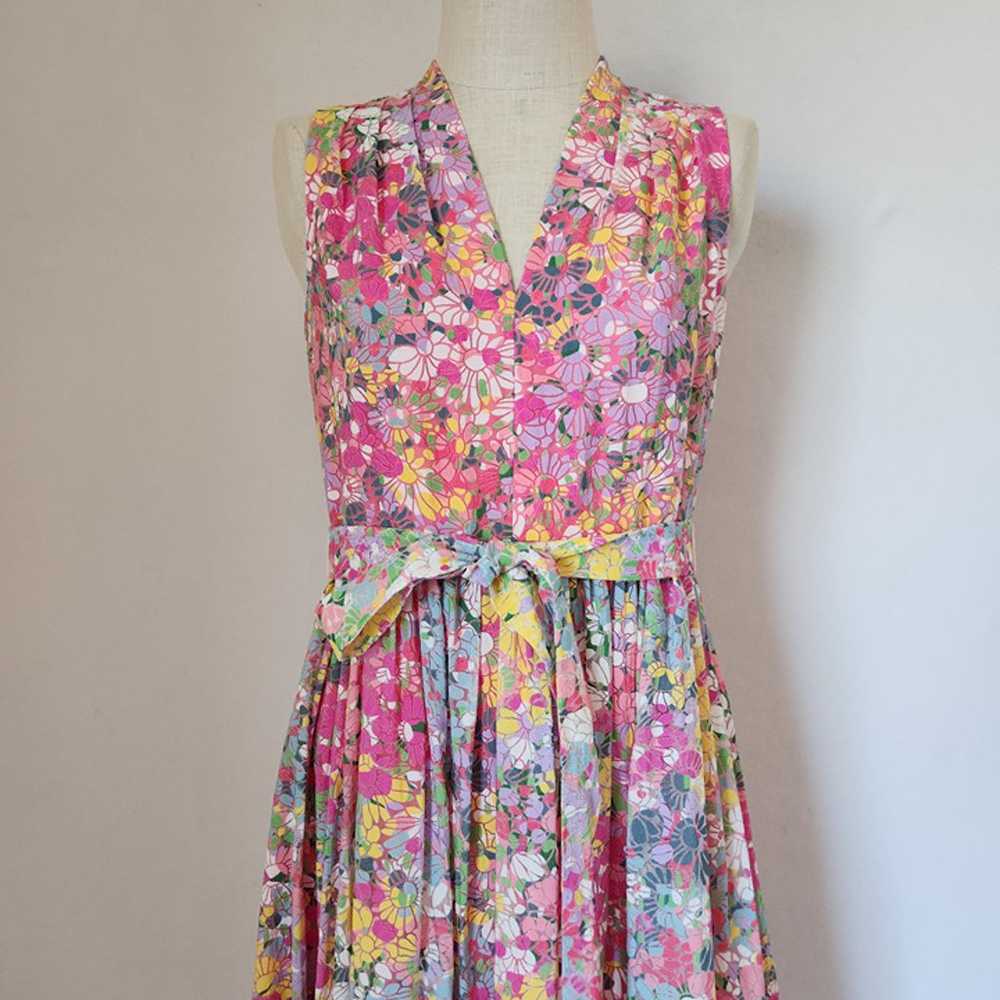 NWoT Kate Spade $398 Floral Dots Burnout Midi Dre… - image 3