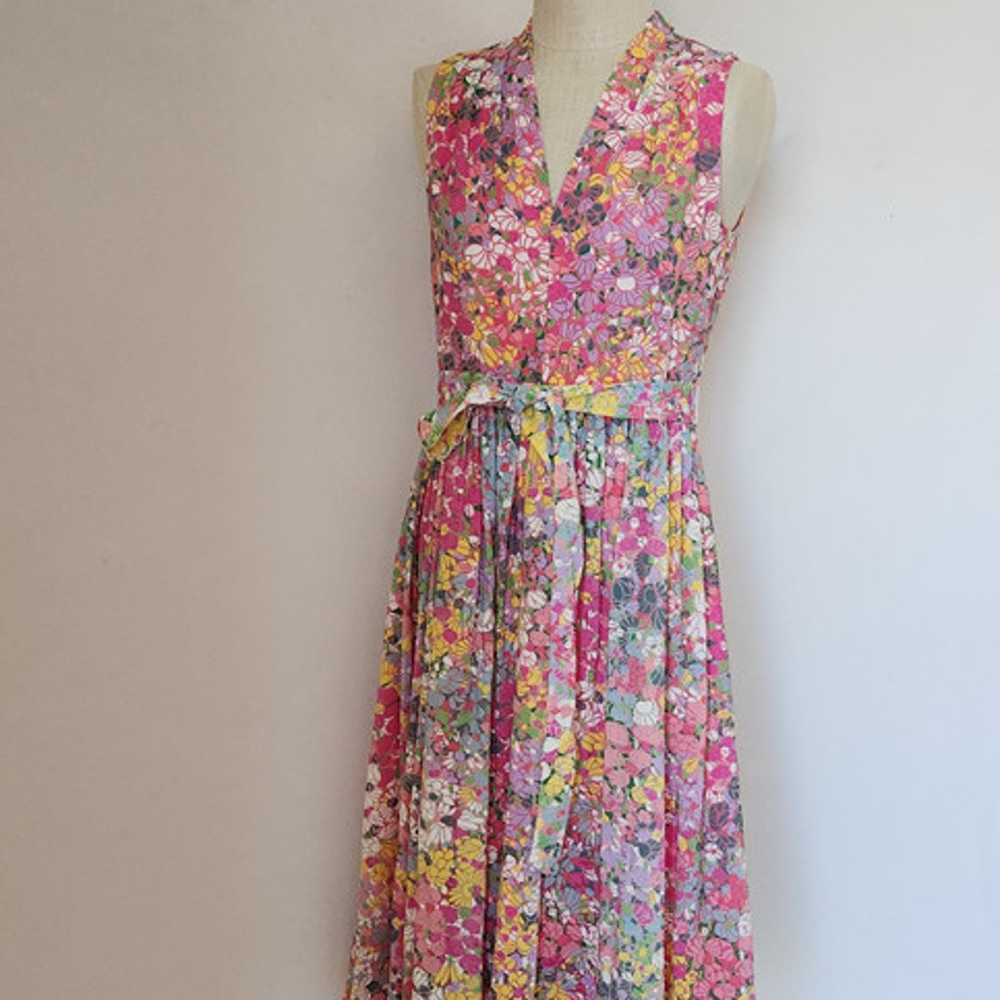 NWoT Kate Spade $398 Floral Dots Burnout Midi Dre… - image 4