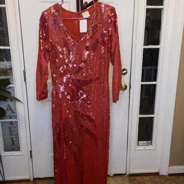 VINTAGE ELEGANCE BY ANJUAN FULL BEADED & SEQUIN GO