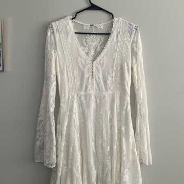 Free People reign over me lace dress