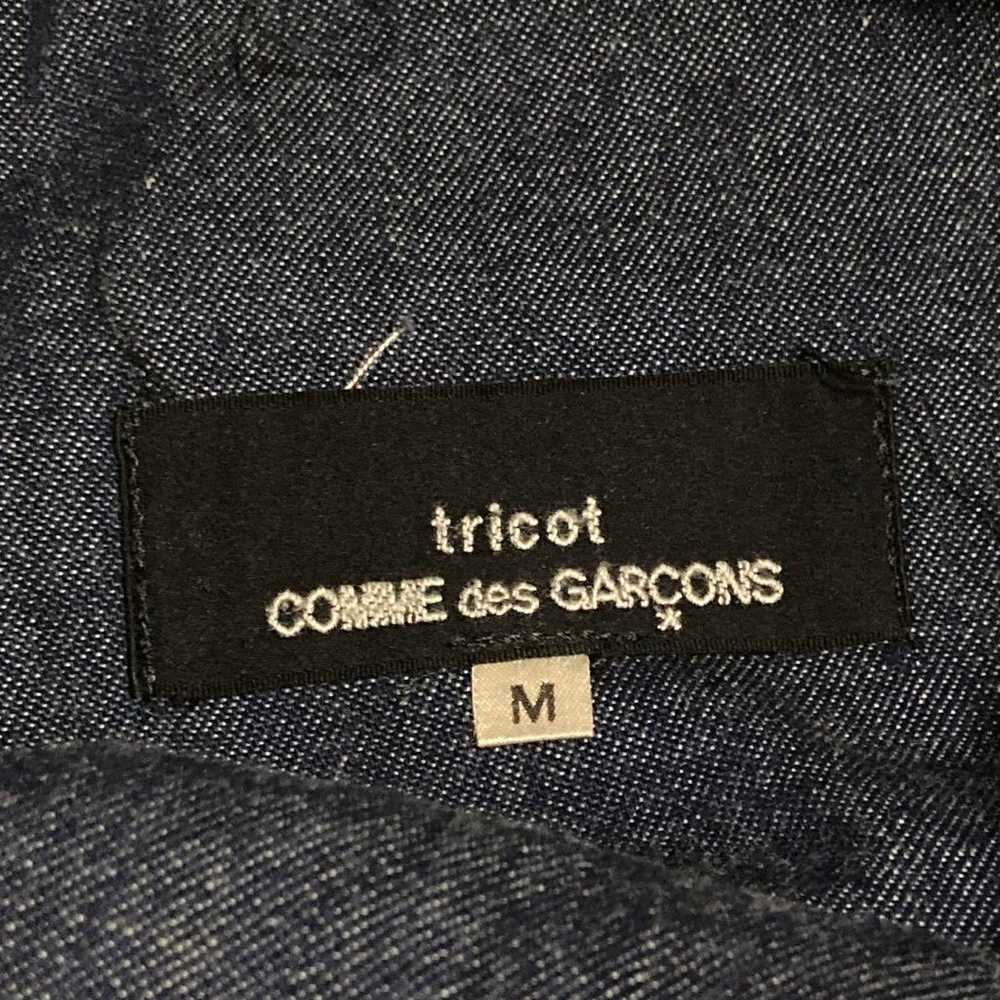 tricot COMME des GARCONS denim dress indigo - image 7