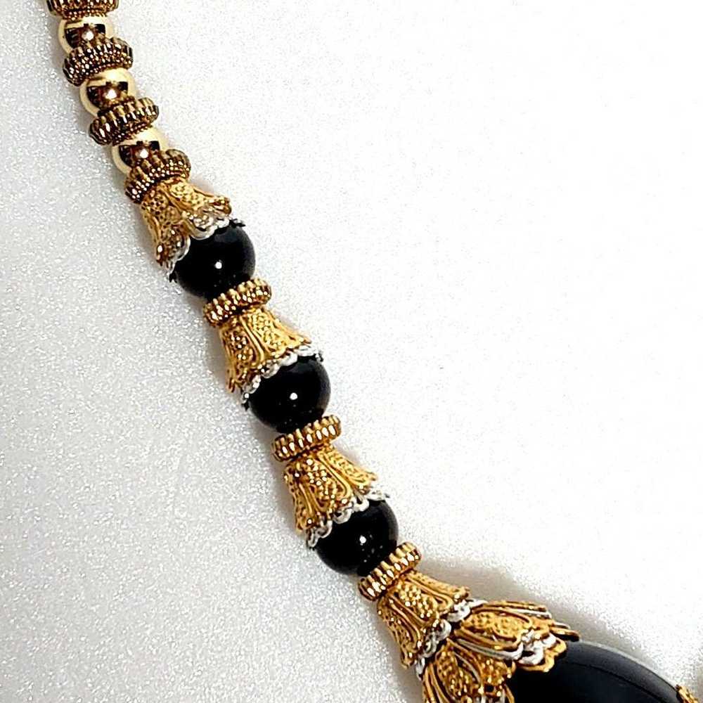 Vintage necklace in the style of Okinawa, antique… - image 7