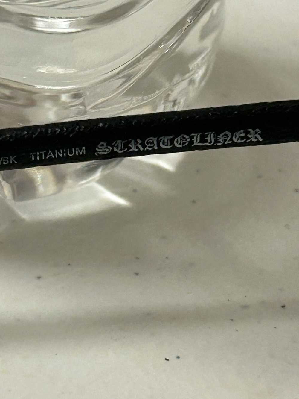 Chrome Hearts CH Titanium x Black Leather ‘strato… - image 8