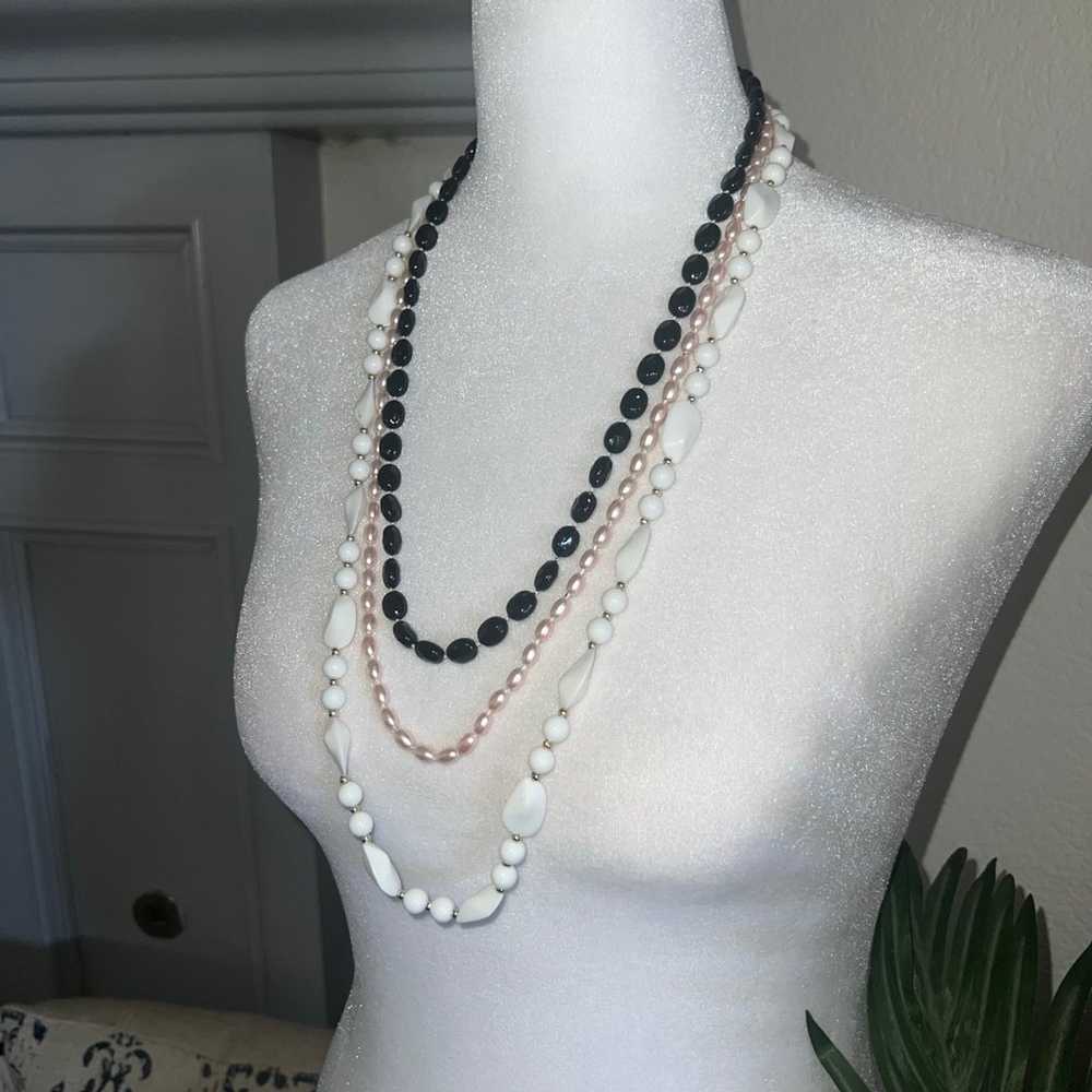 Vintage Beaded Necklace Bundle - image 4