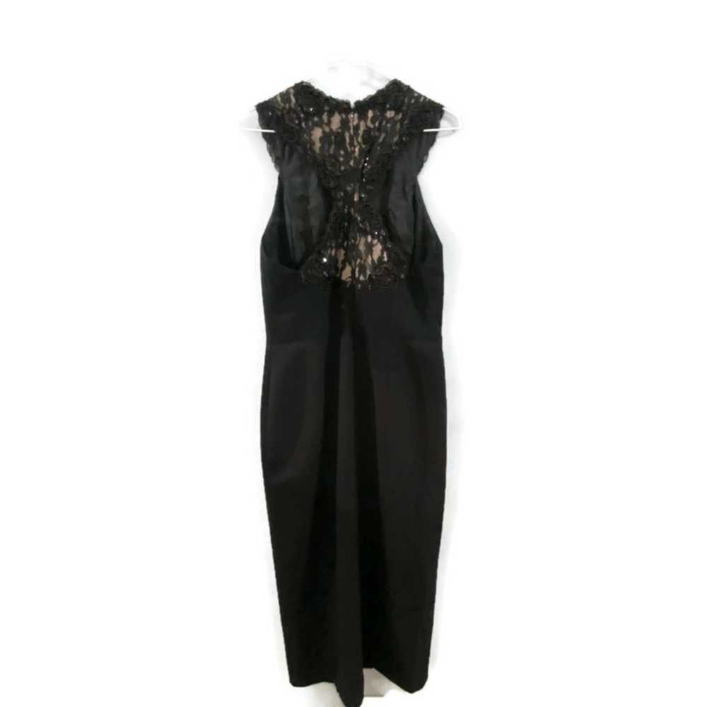 Vintage Bill Blass Evening Beaded Lace Midi Gown … - image 2