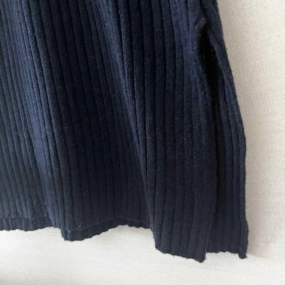 Y's Yohji Yamamoto high-neck knit wool-blend dress - image 10