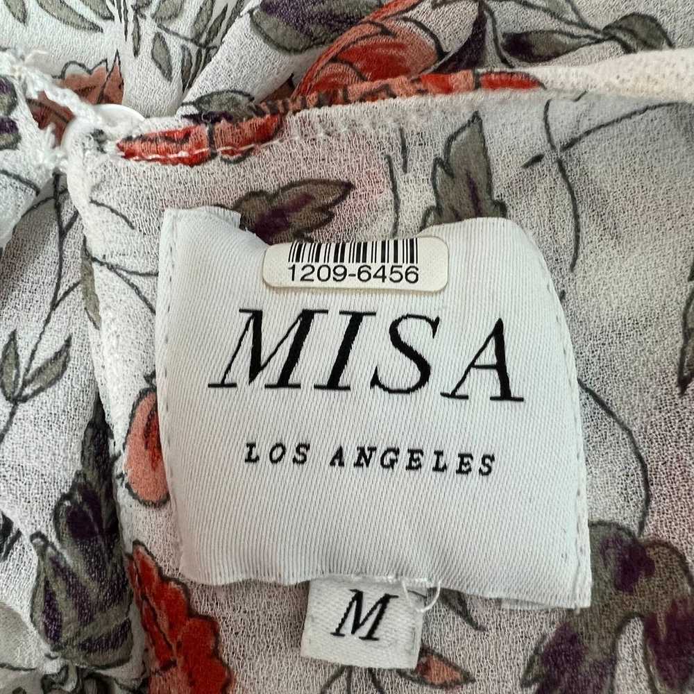 MISA Los Angeles Floral Tiered Dress Size Medium … - image 3