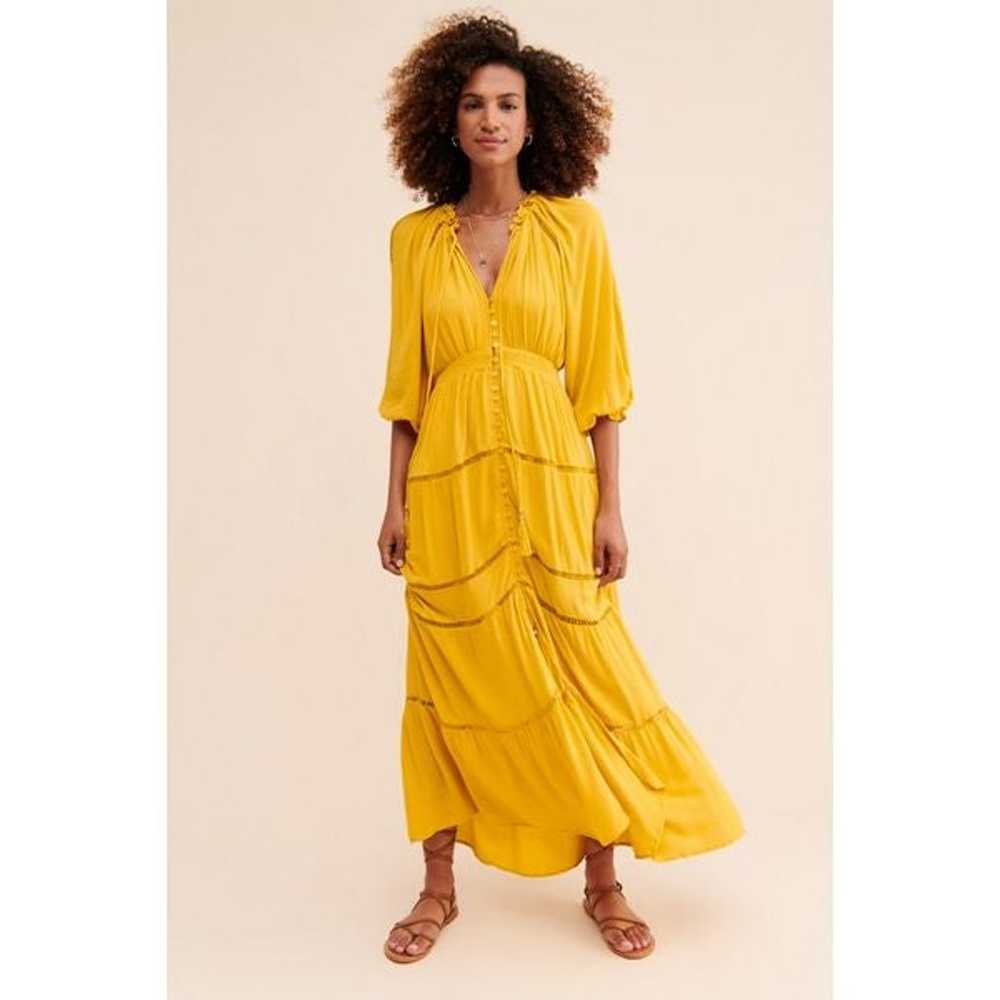 Anthropologie -Sunset Tiered Maxi Dress - image 1