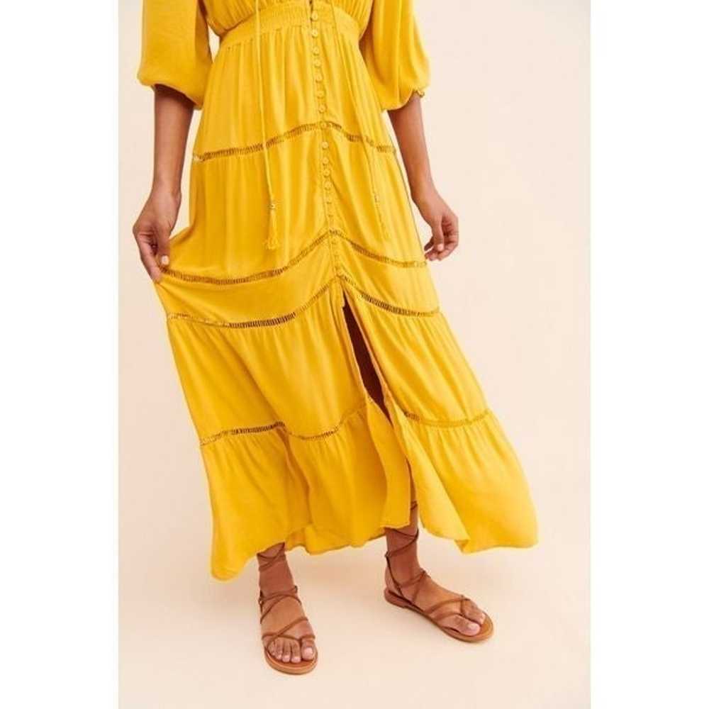 Anthropologie -Sunset Tiered Maxi Dress - image 3