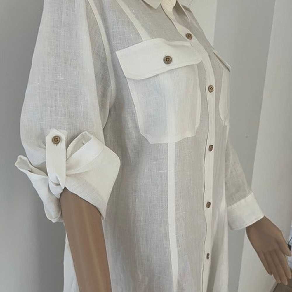 Lauren By Ralph Lauren Belted Twill Shirtdress - image 8