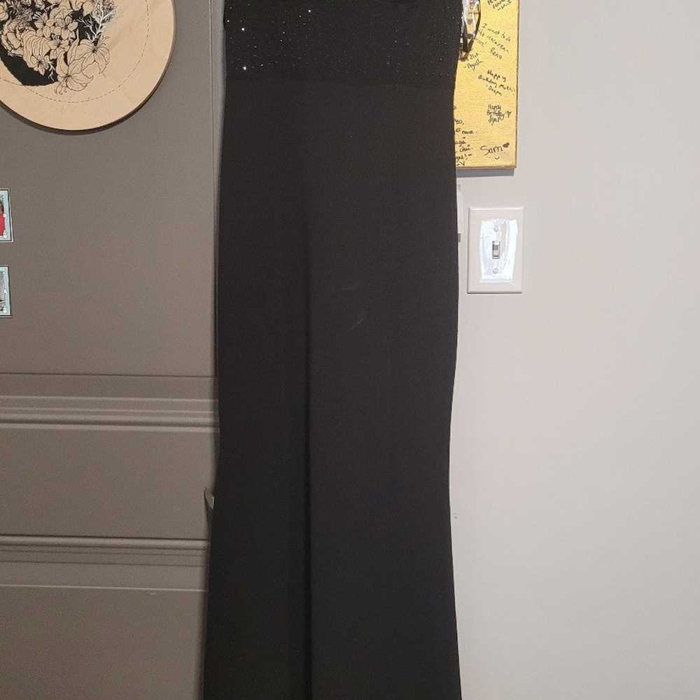 Black Floor Length Dress - image 2