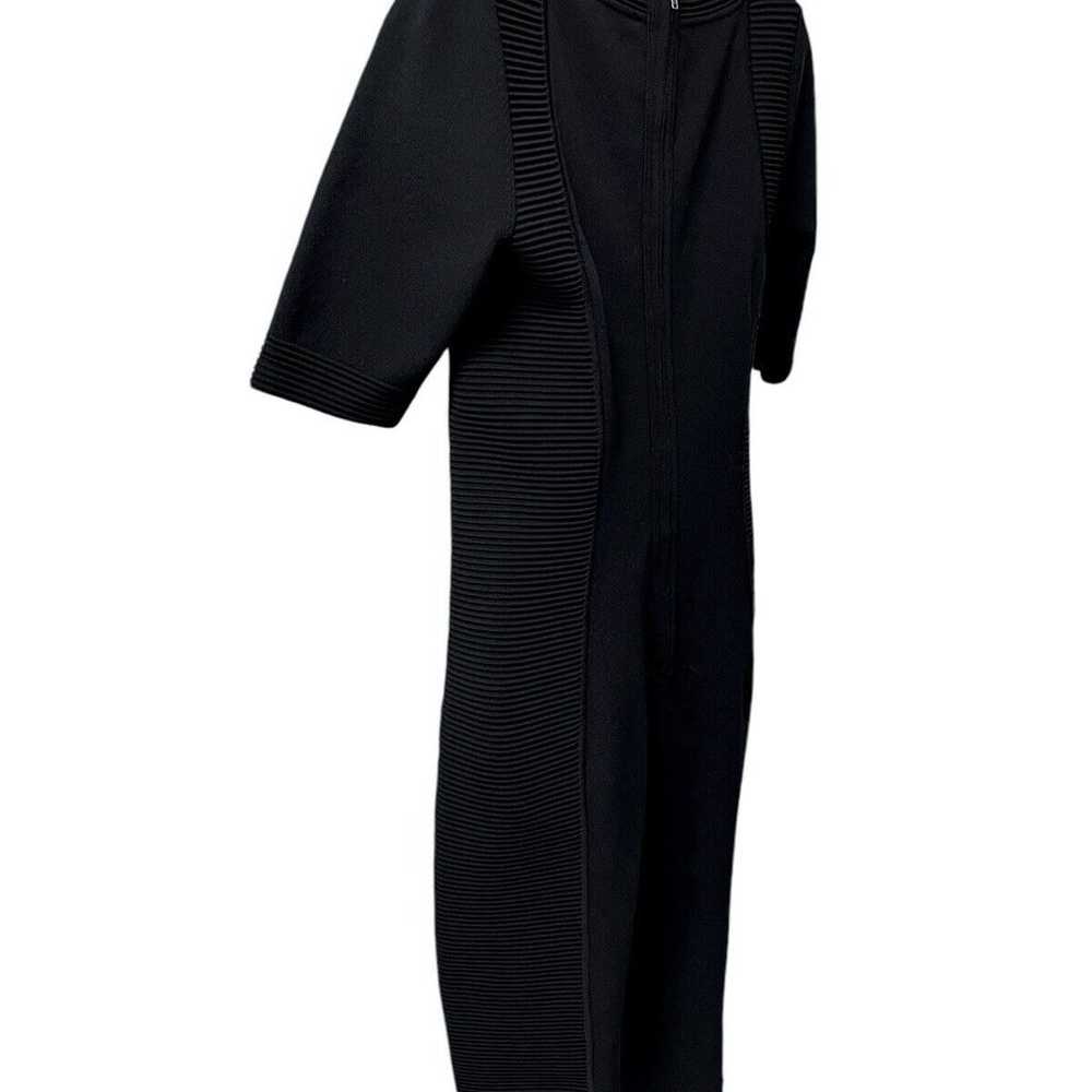 Marina Rinaldi Black Slimming Sheath Stretch Midi… - image 5