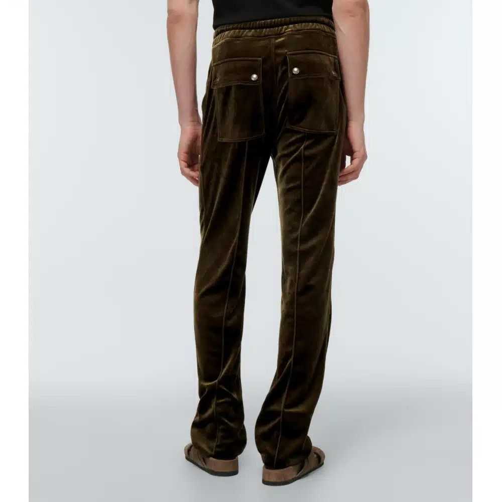 Tom Ford o1loc1c1124 JAL004 Velvet Sweatpants & J… - image 2