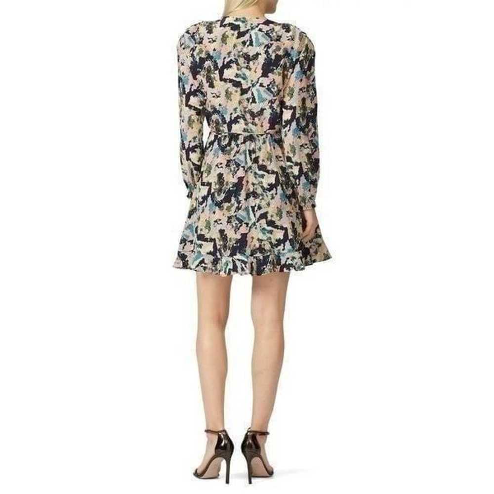 Iro Bloomy Floral Printed Wrap V-neck Long Sleeve… - image 2