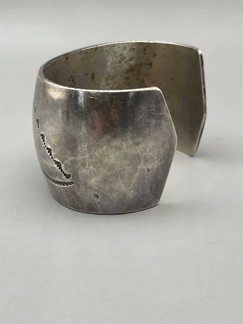 Vintage Estate Southwest Sterling Silver Stamped … - image 4