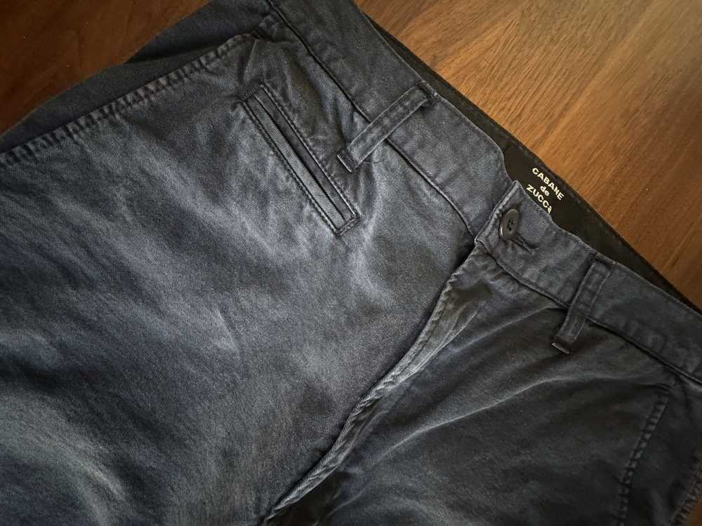 Cabane De Zucca Cabane de Zucca Twill Black Pants - image 5