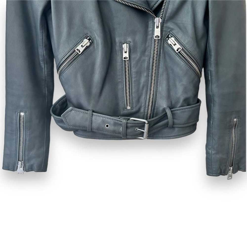 All Saints Leather jacket - image 3