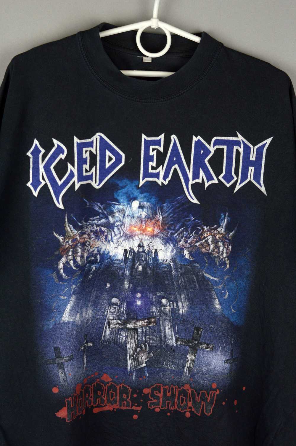 Vintage Vintage Iced Earth Horror Show 2001 t shi… - image 3