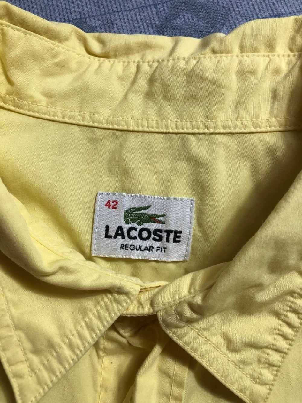 Lacoste × Streetwear × Vintage Lacoste Long Sleev… - image 2