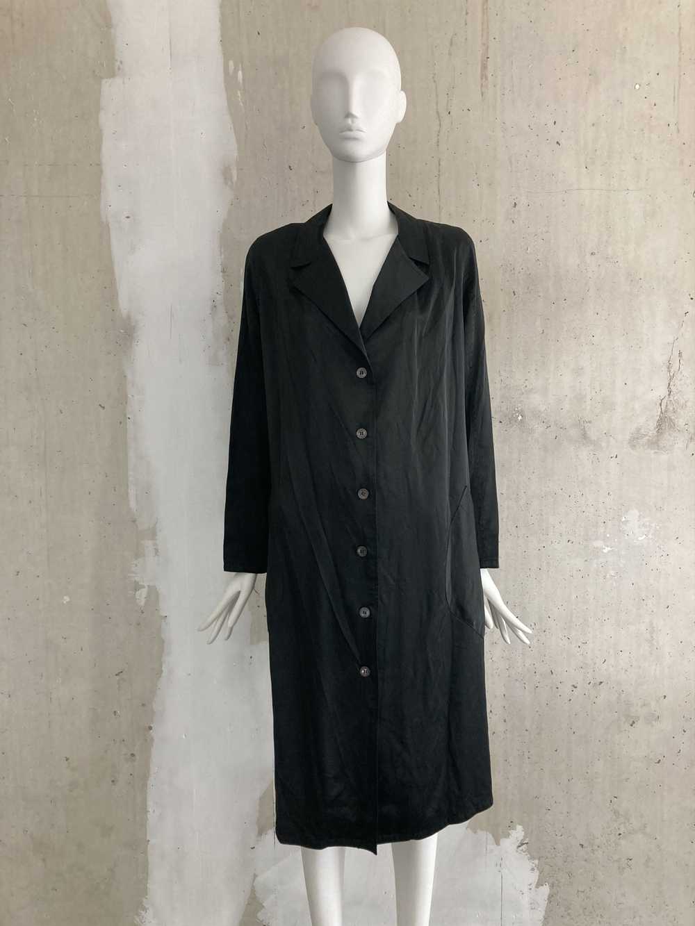 Ann Demeulemeester 90's Archive Viscose Blouse Dr… - image 2