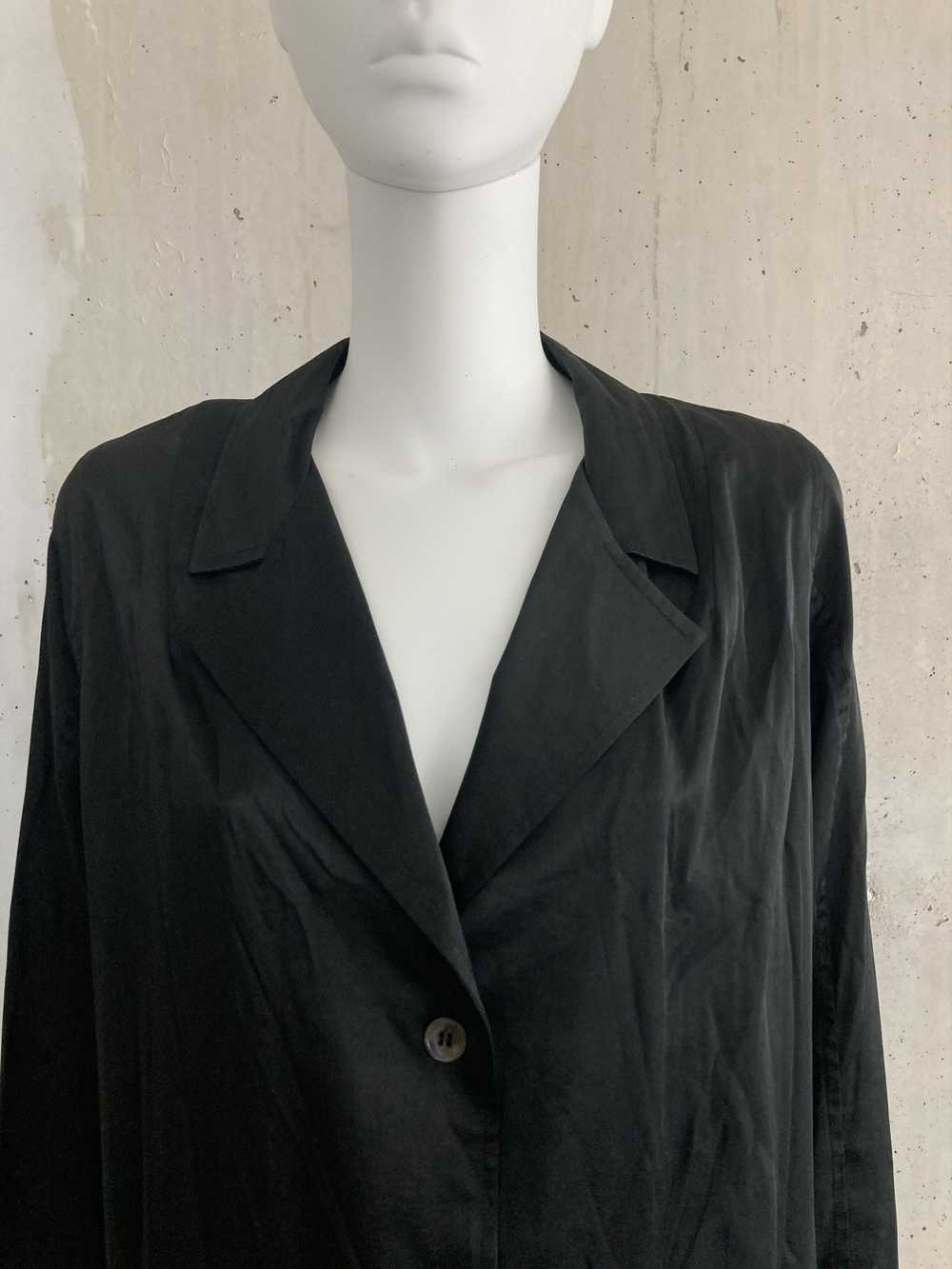 Ann Demeulemeester 90's Archive Viscose Blouse Dr… - image 6