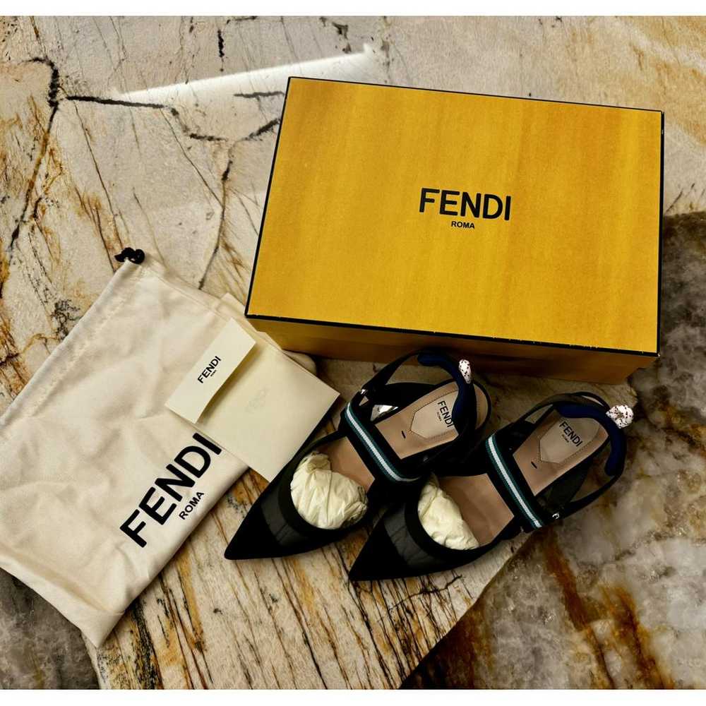 Fendi Colibri leather sandals - image 2