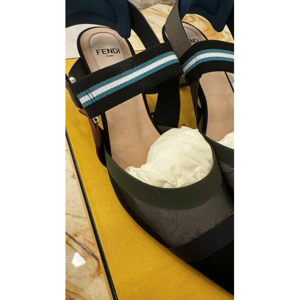 Fendi Colibri leather sandals - image 7