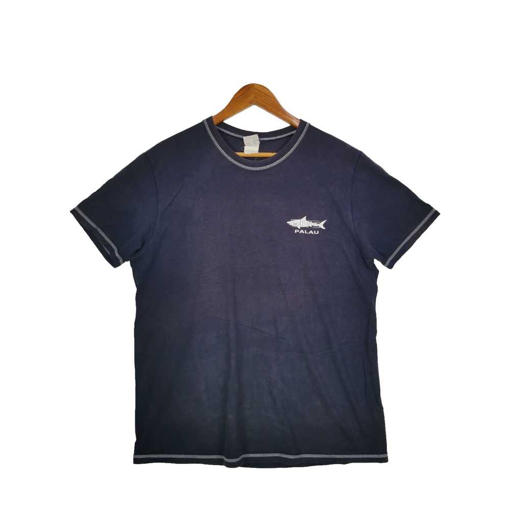 Surf Style × Vintage Vintage 90s Dive Palau T-Shi… - image 2