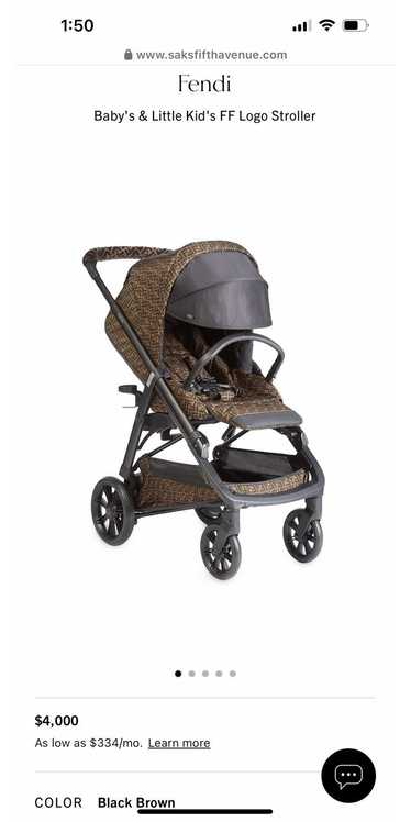 Fendi Fendi Baby Stroller