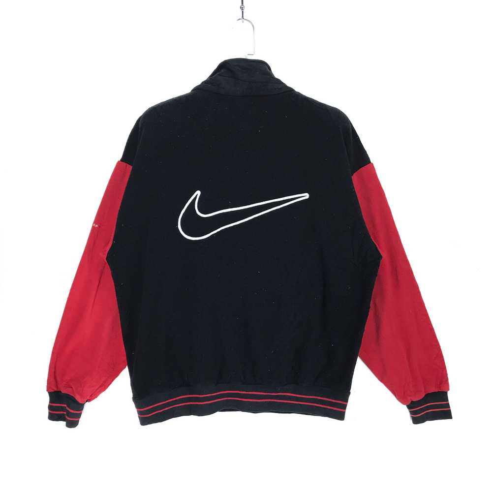 Nike × Rare × Vintage NIKE Big Swoosh Embroidery … - image 1