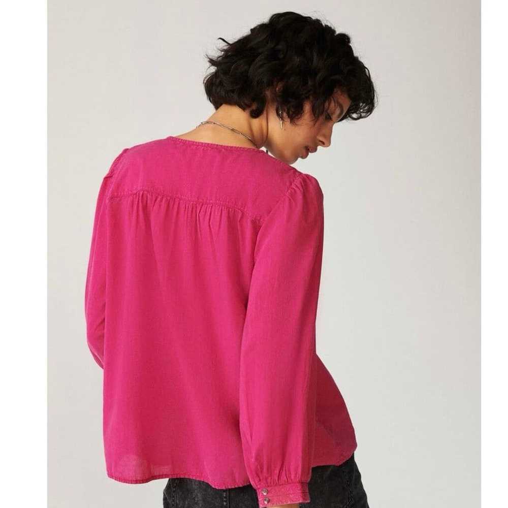 Ba&sh BA&SH Ilo Blouse Fushia size L Bash - image 10