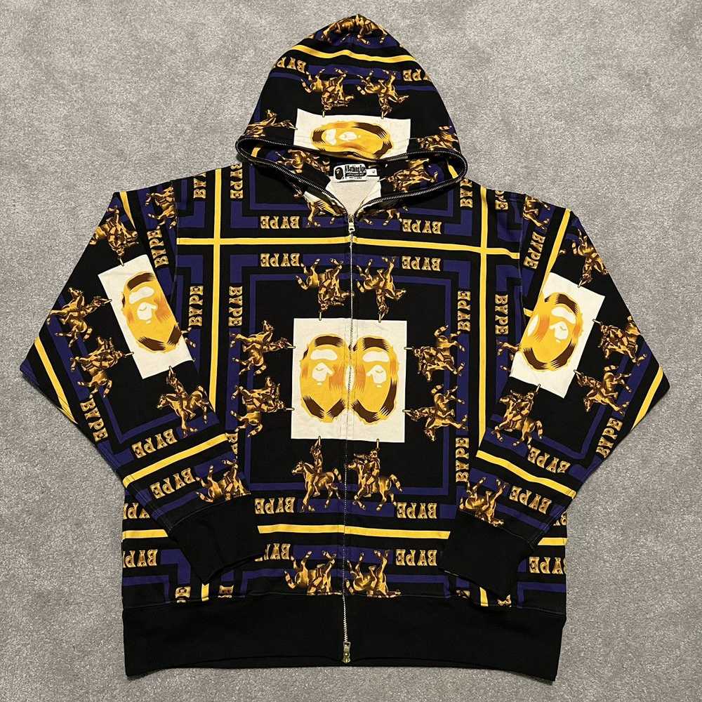 Bape A Bathing Ape Bape Double Ape Head Relaxed F… - image 1