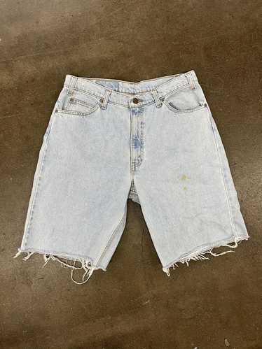 Levi's outlet 560 vintage jean shorts white tab