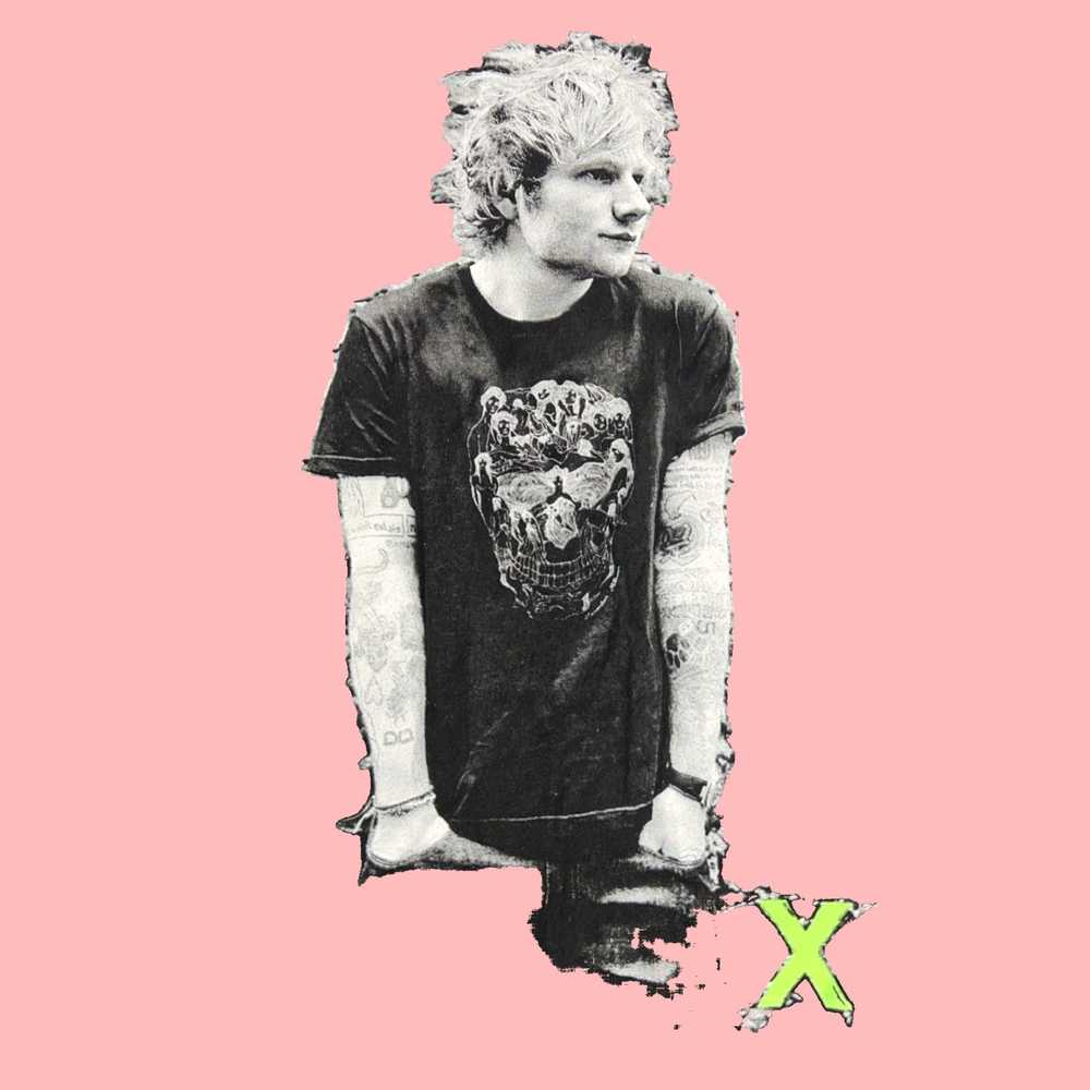 Vintage Official Ed Sheeran X Black Tour Graphic … - image 2