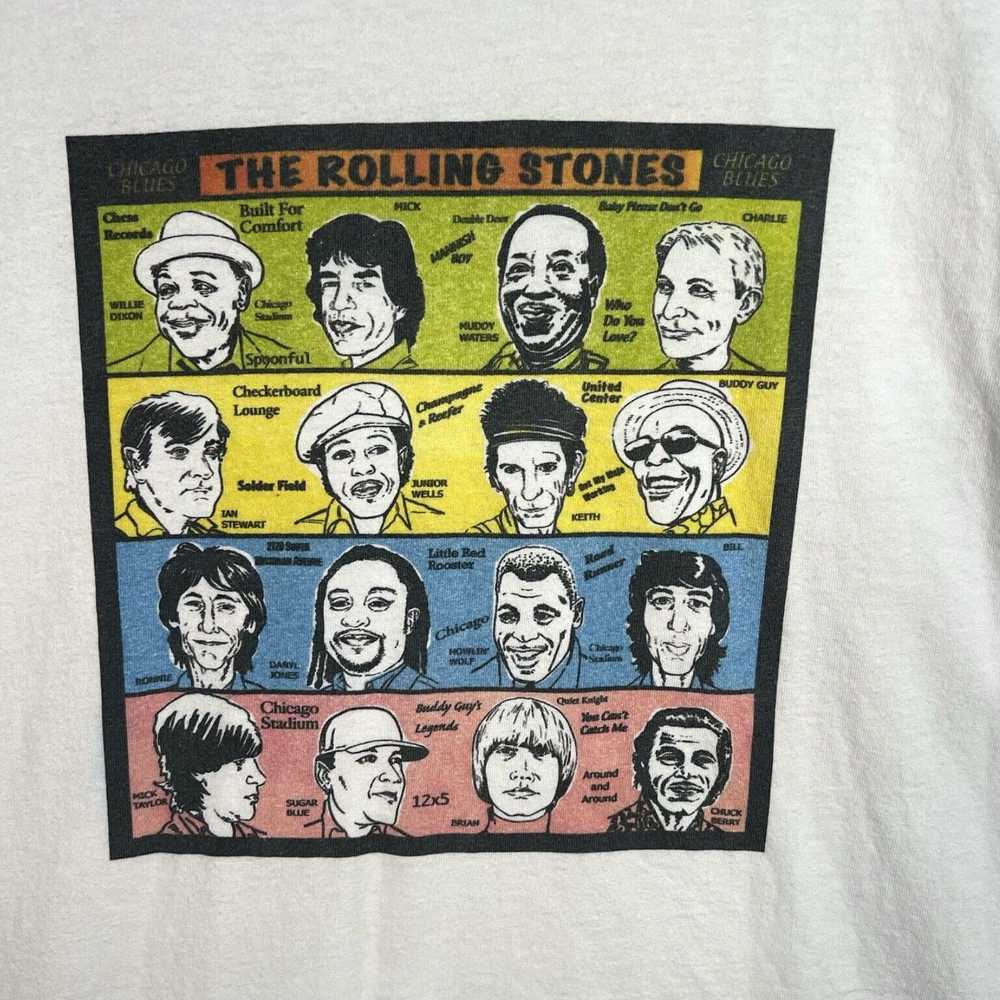 Vintage Authentic Retro The Rolling Stones Chicag… - image 4