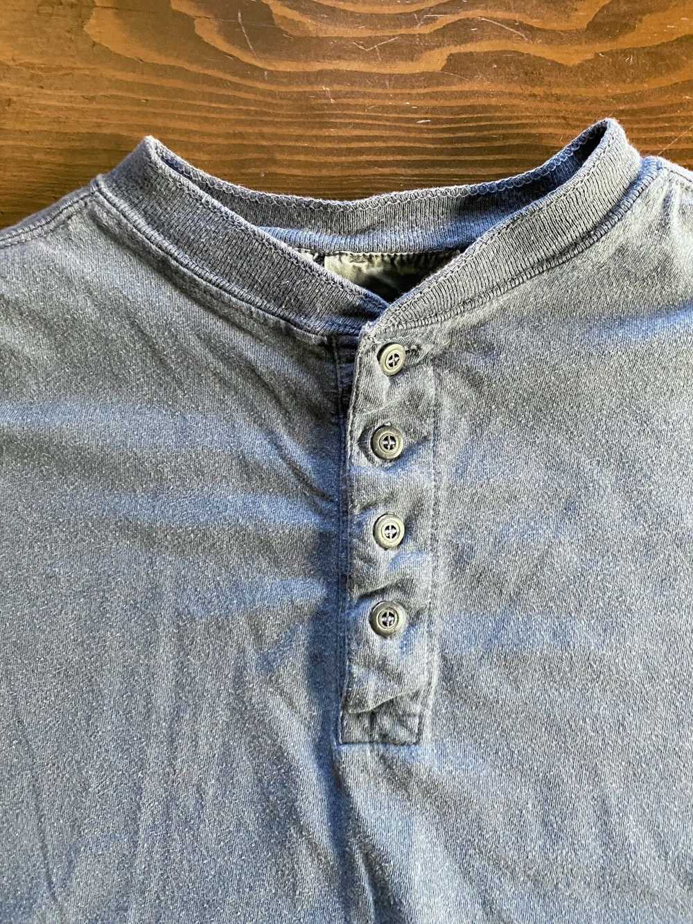 Vintage Vintage 90’s Ash Creek Faded Grayish Blue… - image 3