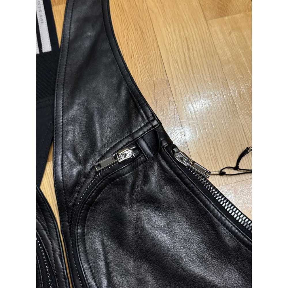 Rick Owens Leather vest - image 3