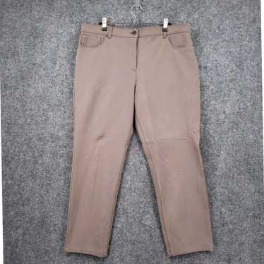 Vintage Womens Khaki So Slimming High Rise Straig… - image 1