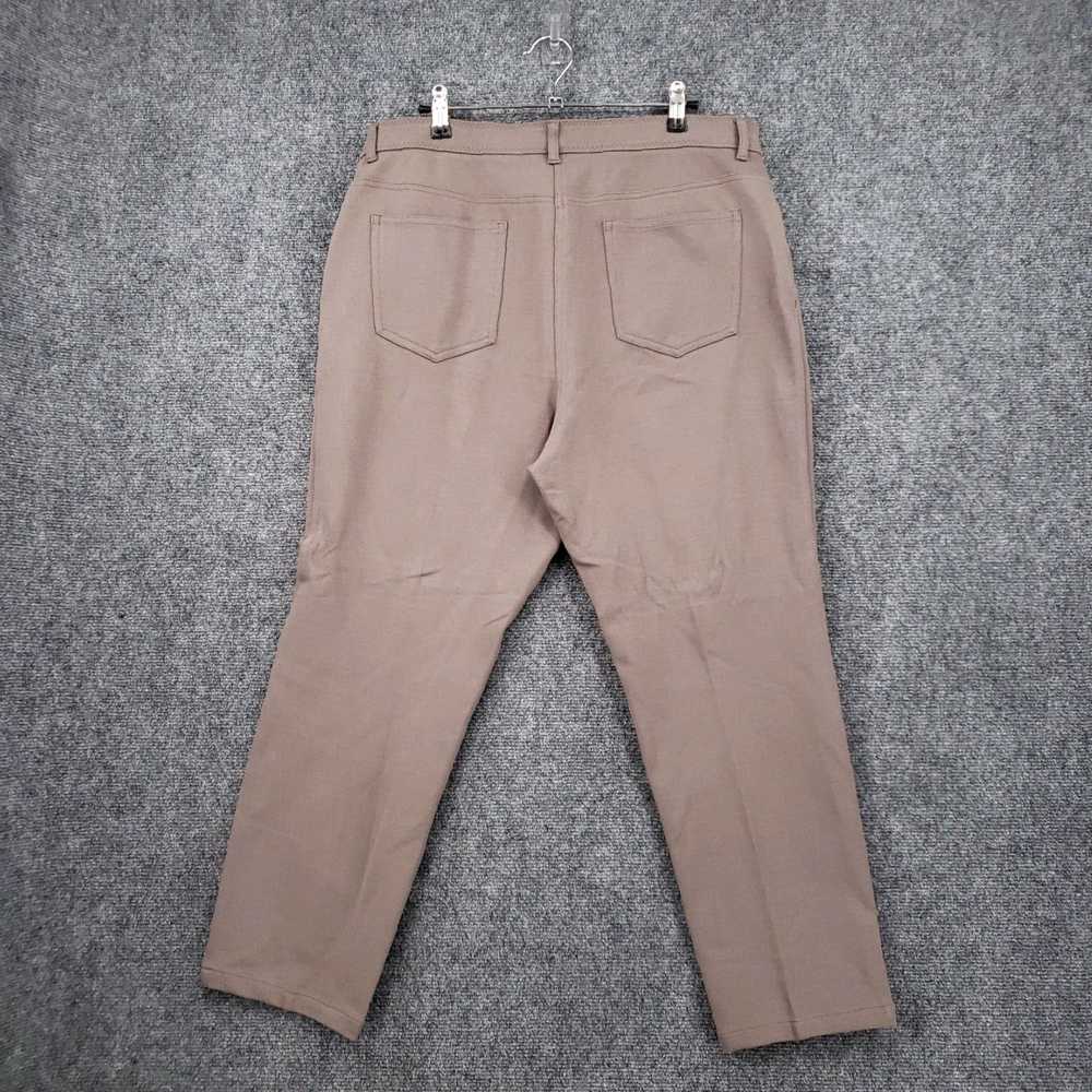 Vintage Womens Khaki So Slimming High Rise Straig… - image 2