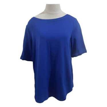 Chicos CT1807 Chico's Royal Blue Short Sleeve T-S… - image 1