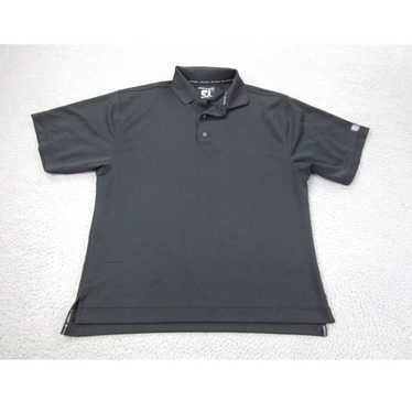 Footjoy Footjoy Shirt Mens M Black Polo Performanc