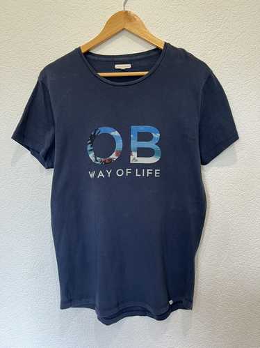 Orlebar Brown Orlebar Brown Blue T Shirt