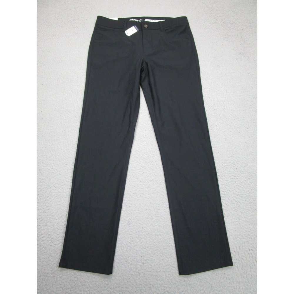 Vintage Johnnie-O Pants Mens 34x32 Black Chino Kh… - image 1