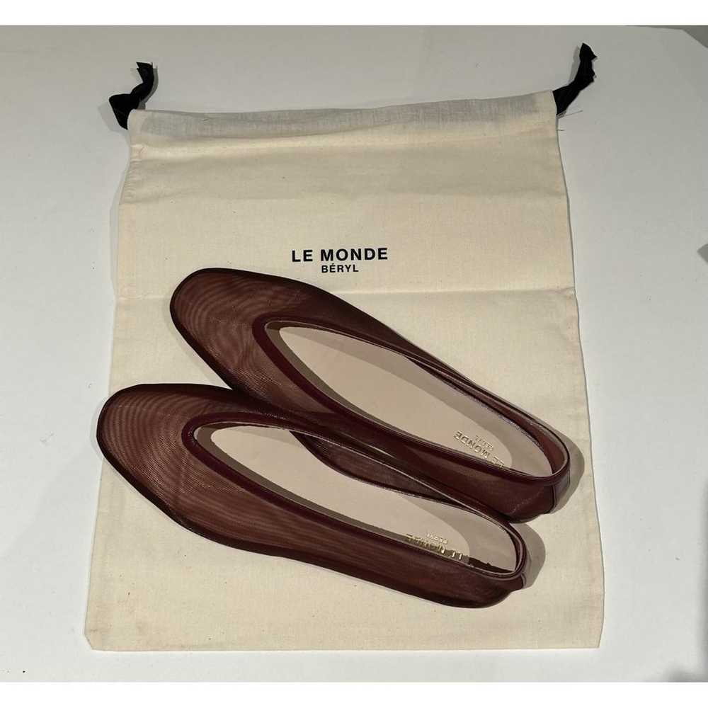 Le Monde Beryl Leather ballet flats - image 2