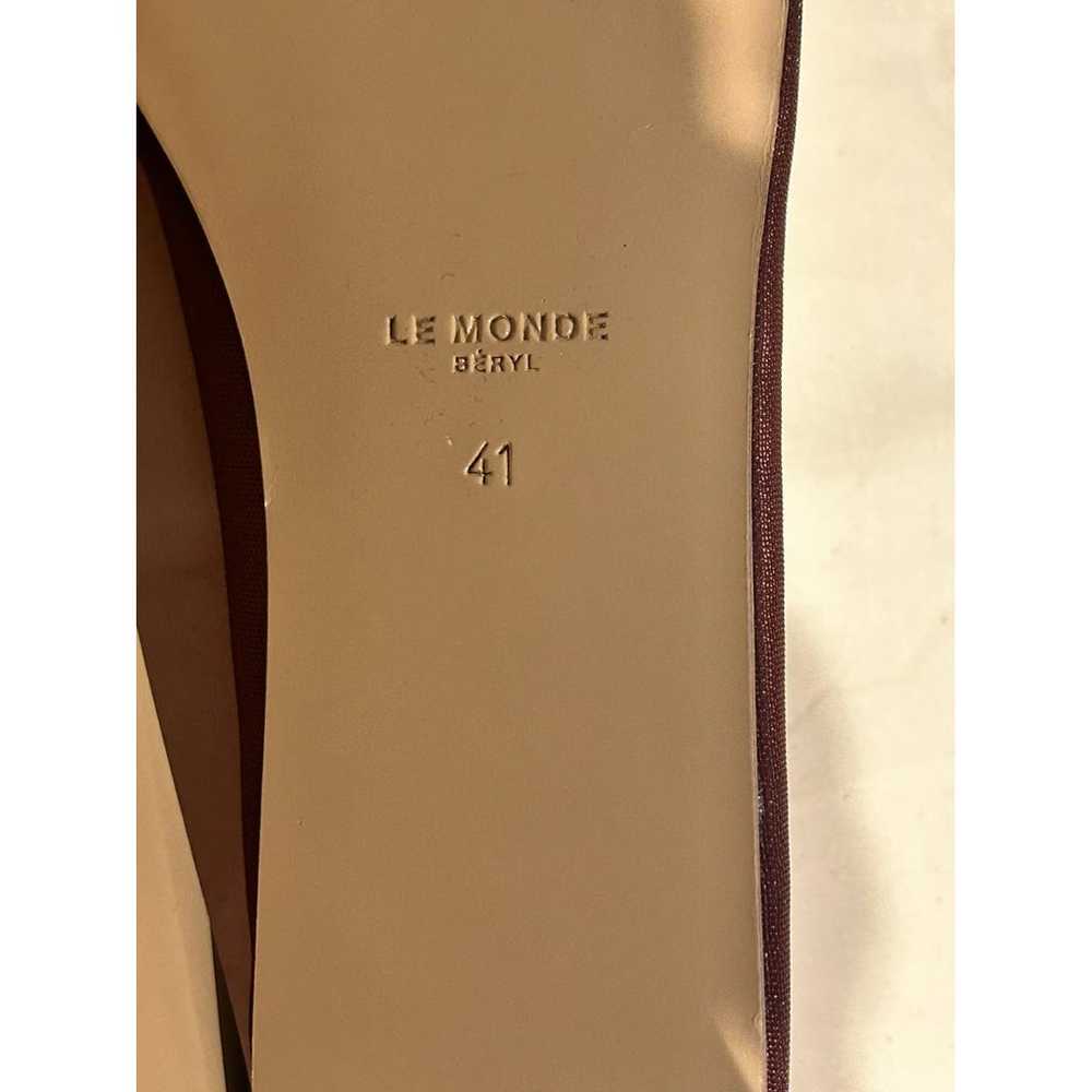 Le Monde Beryl Leather ballet flats - image 5