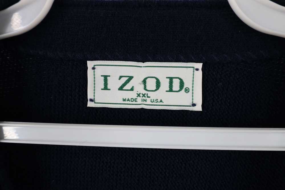 Izod × Vintage Vintage 90s Izod Out Crest Knit Ca… - image 6