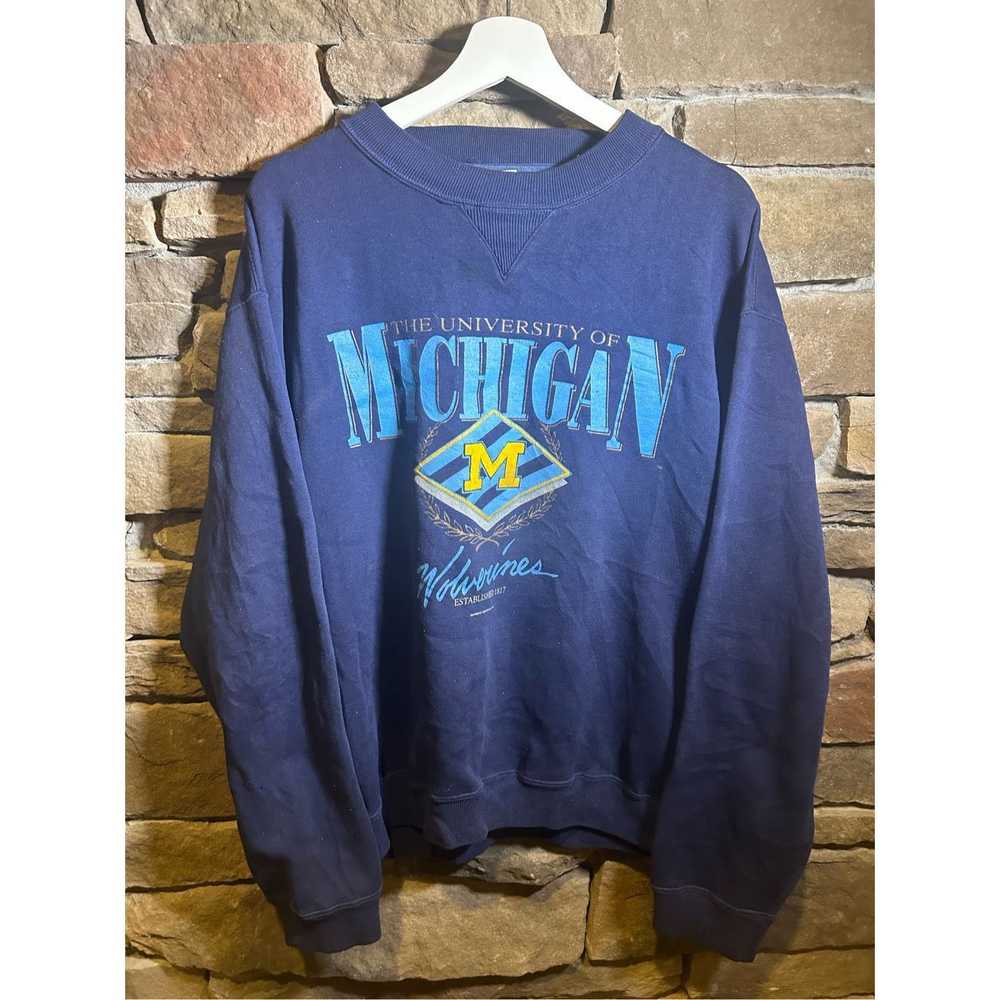 Vintage Vintage 1990s University of Michigan Wolv… - image 1